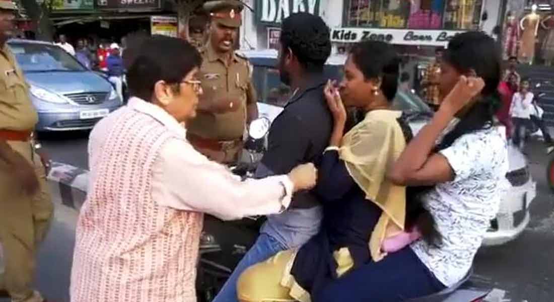 Police ordered fine for not submitting helmet