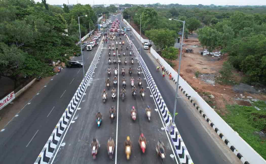 trichy railway junction bridge opening ceremony minister nehru participated