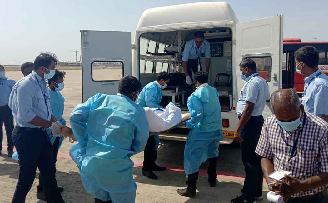 Patient who came to Trichy in a dangerous condition from Singapore
