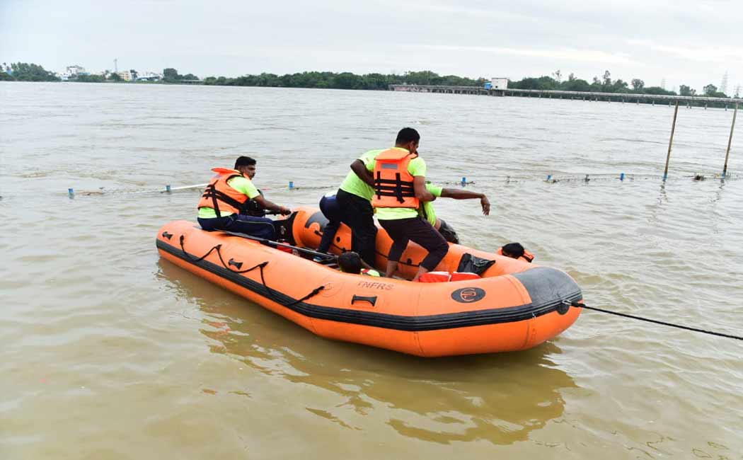 minister kn nehru said Works are underway prevent rain and flood damage Chennai
