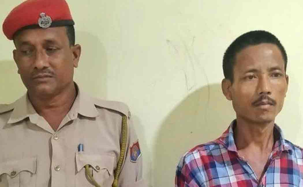 assam man arrested by police