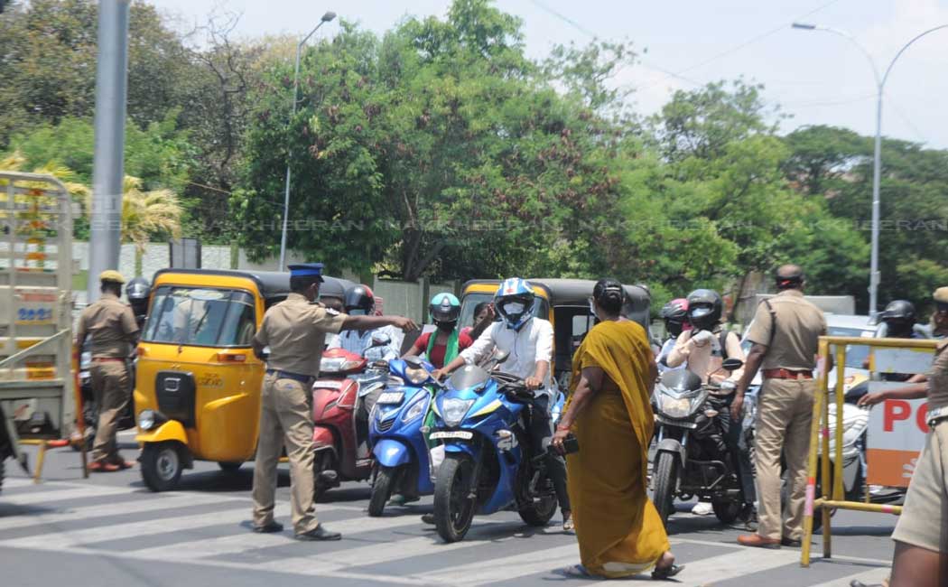 Police seize vehicles coming out unnecessarily
