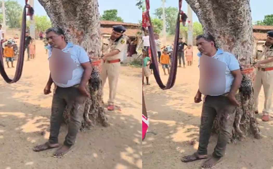 Villagers tied a doctor to a tree and hit for providing treatment bihar