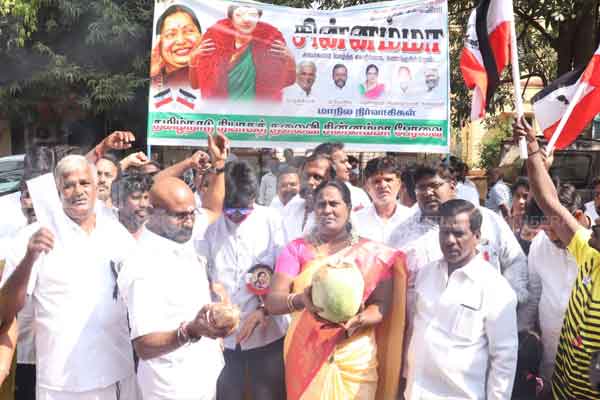 Why we make 500 kg of apple garland for Sasikala m.seenivasan