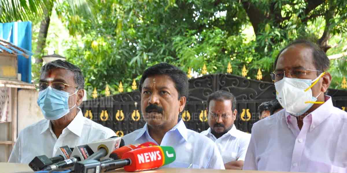 '' Only political retaliation continues '' - CV Shanmugam accused!