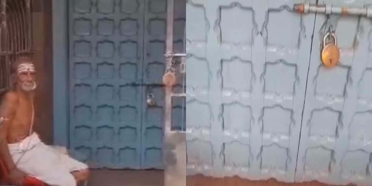 A person sitting in a tea shop casually made a petrol bomb; Shocking CCTV footage