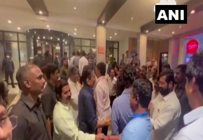 Shinde-backed Shiv Sena legislators return to Mumbai!