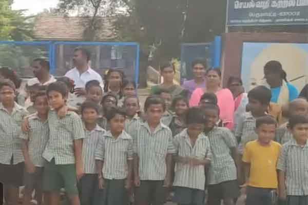 Permanent teachers should be appointed govt school students struggle