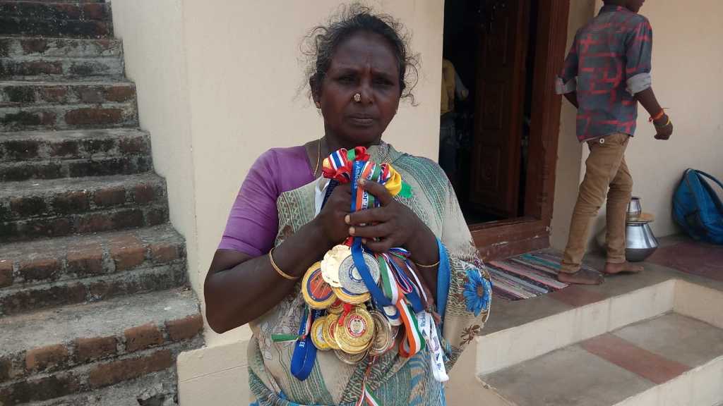 The village lion Gomathi who gave gold to India