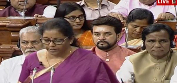 budgets 2019 minister nirmala sitharaman said about in parilament at delhi