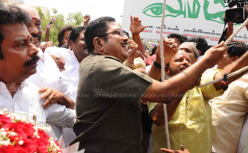 ttv dinakaran ammk party sixth year anniversary celebration in chennai