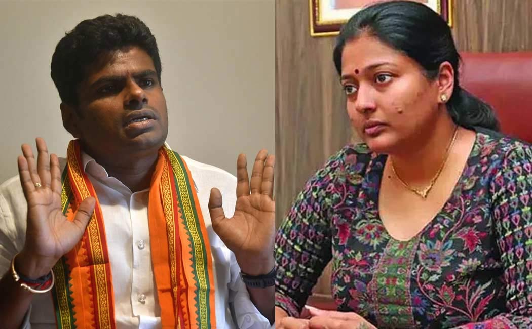 gayathri raghuram talk about annamalai erode byelection