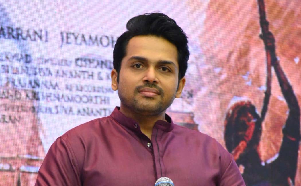 karthi talk about ponniyin selvan movie