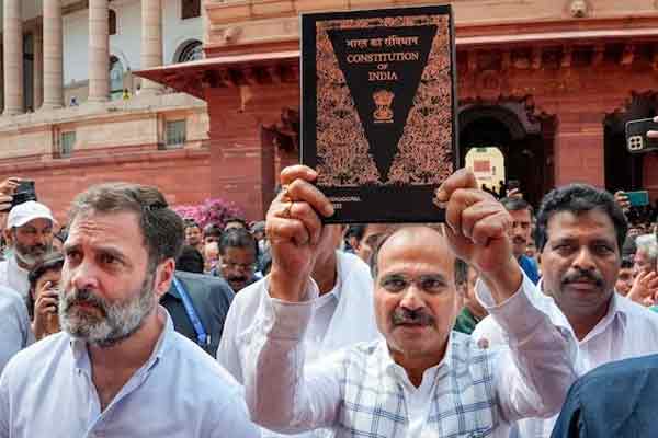 Congress MP Accusation on the Preamble of the Constitution does not contain 'Secular, Socialism'