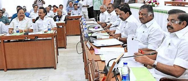 TAMILNADU GOVERNMENT ALL PARTIES MEETING DMK PRESIDENT STALIN SPEECH