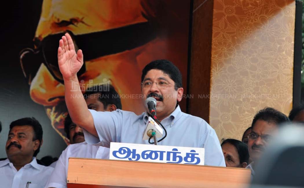 M.K.Stalin protest for Water Problem
