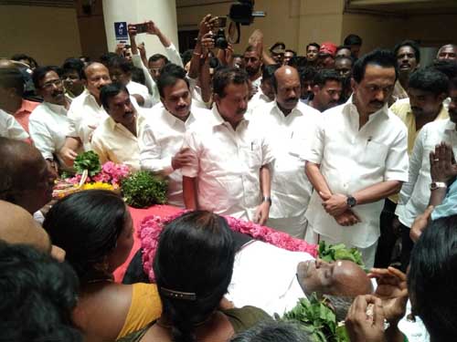Vikravandi DMK MLA Rathamani