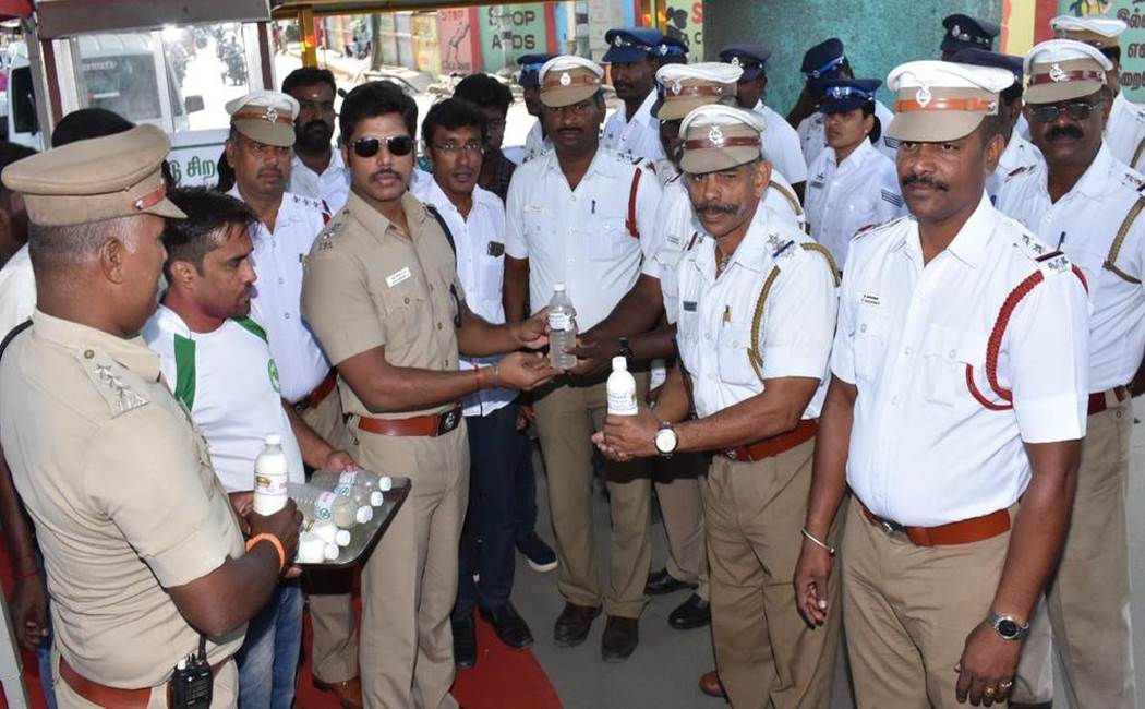 Erode traffic police