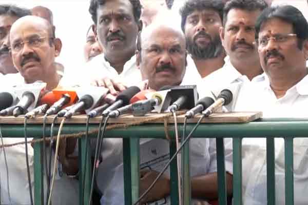 ADMK made the call thol Thirumavalavan MP Retaliation