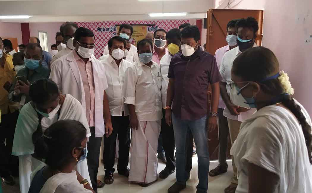 Vaccination camp opening; Solution to the request made during the campaign