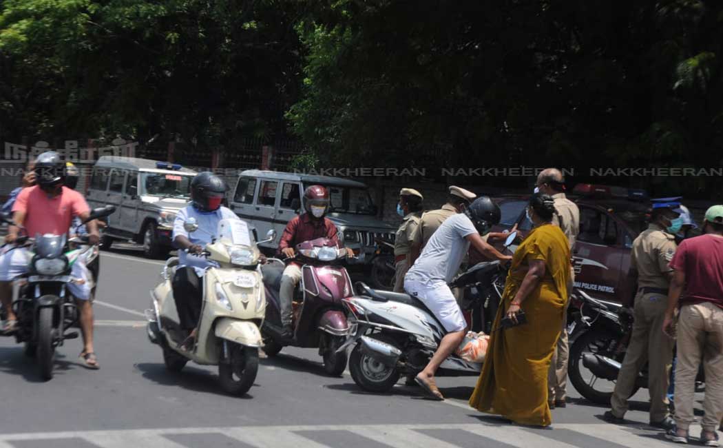 Police seize vehicles coming out unnecessarily