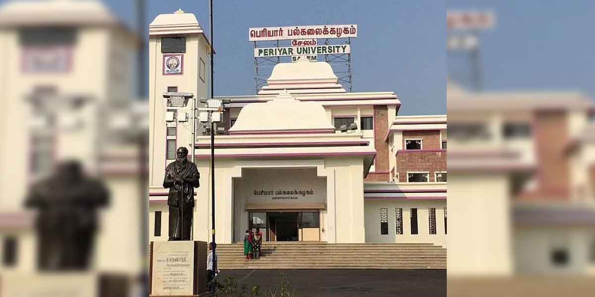 Periyar University registrar dismissed!