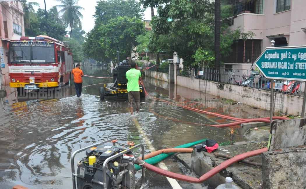 Rainwater Disposal Works in Kodambakkam