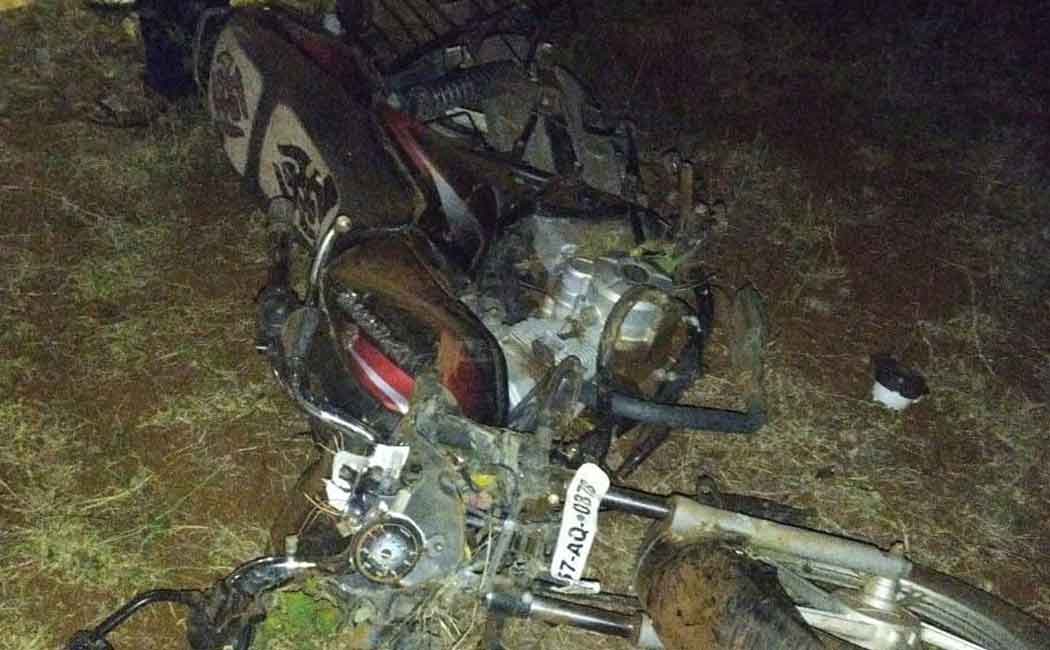 Car Bike accident two passed away in perambalur trichy road