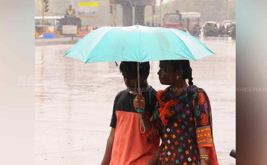 sudden rain chennai people happy