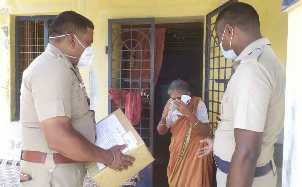 The police who assisted the soldier
