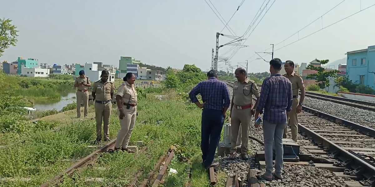 Interrogation of the youth who tried to break the railway signal