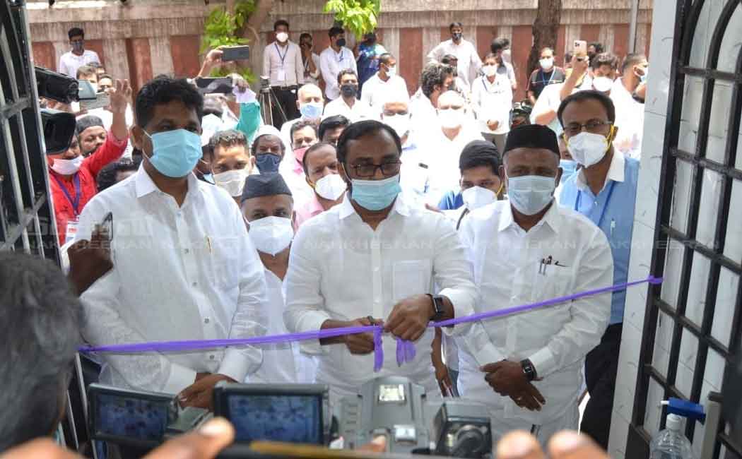 Corona Isolation Camp; Opened on behalf of the Popular Front in Chennai