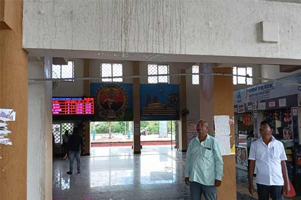 Request to take action against substandard work at Chidambaram railway station