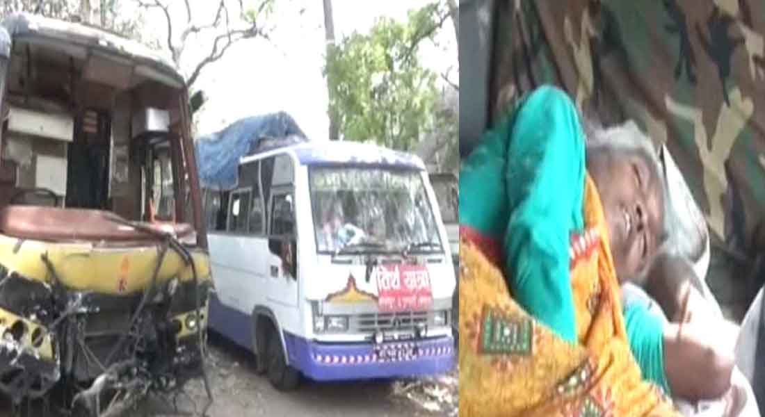 Nepalis in a dangerous vehicle .. !!