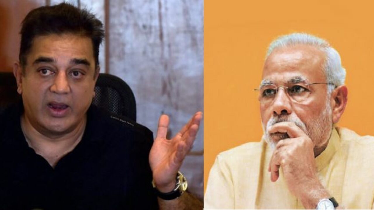 actor kamal tweet about prime minister today speech