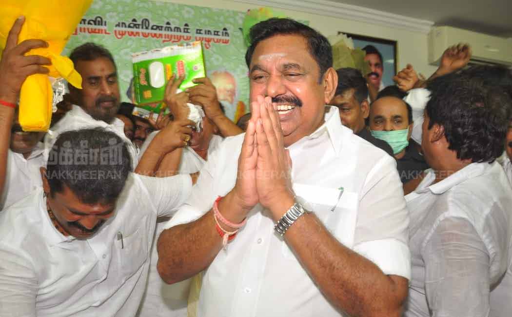 EPS Addressed press after elected as ADMK General Secretary