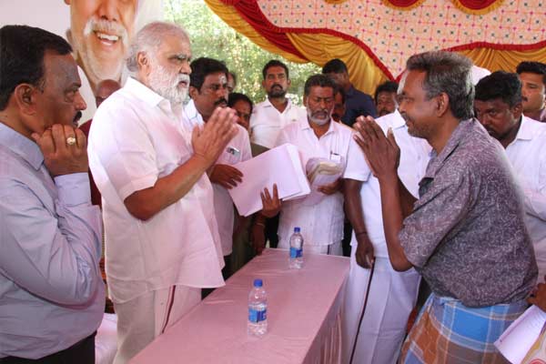 old age pension being provided again saya Minister I. Periyasamy