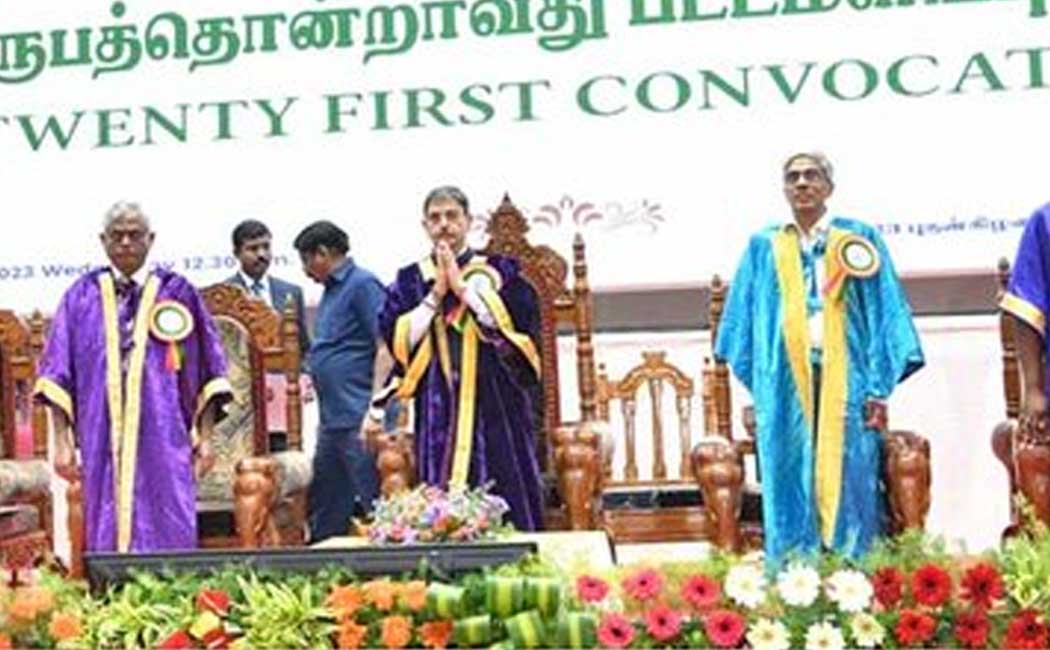 21st Convocation of Salem Periyar University