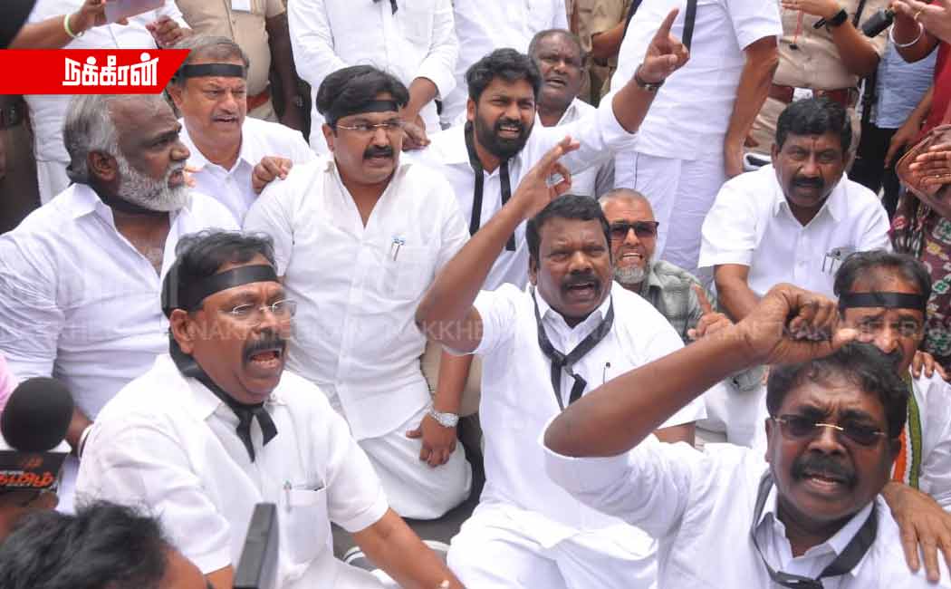 Jail sentence for Rahul Gandhi; Tamil Nadu Congress train strike