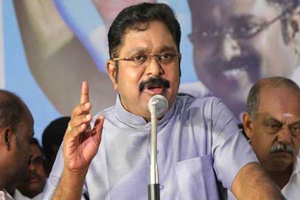 ttv dhinakaran To fill the vacant post of Principal in Government Schools
