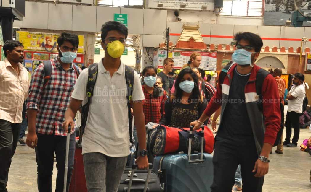 Corona safety arrangements at Railway stations