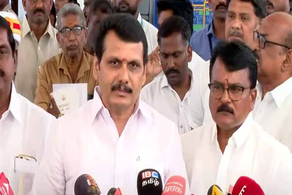Minister Senthil Balaji responds Is there a Rs. 1,000 crore scam in TASMAC?
