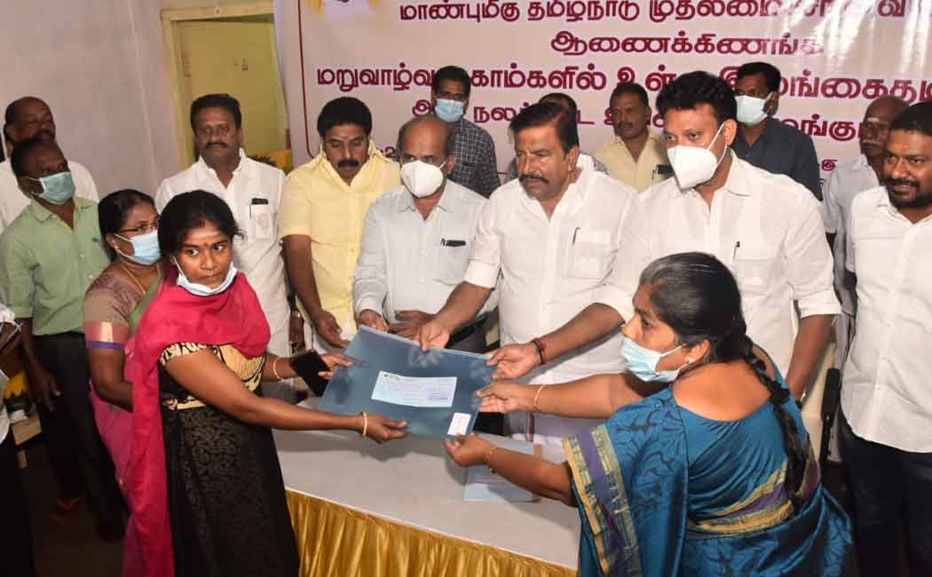 "We have ordered the demolition of the damaged buildings ..." - Minister Anbil Mahesh