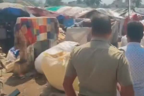 Attack on officials who went to inspect