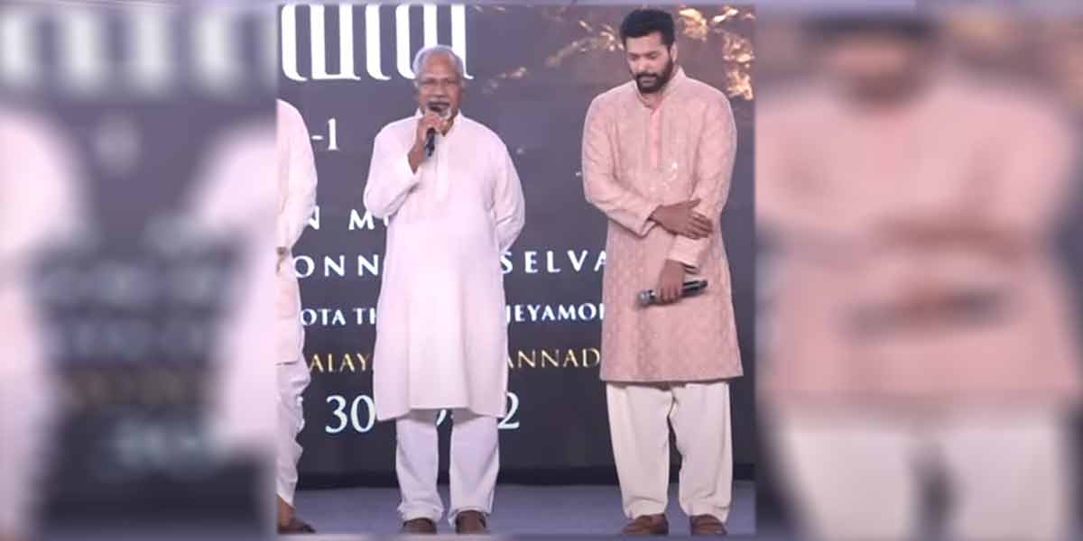 "MGR has left for us" - Mani Ratnam is impressive on stage!