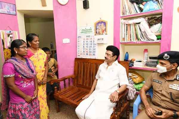 MK Stalin visit theni