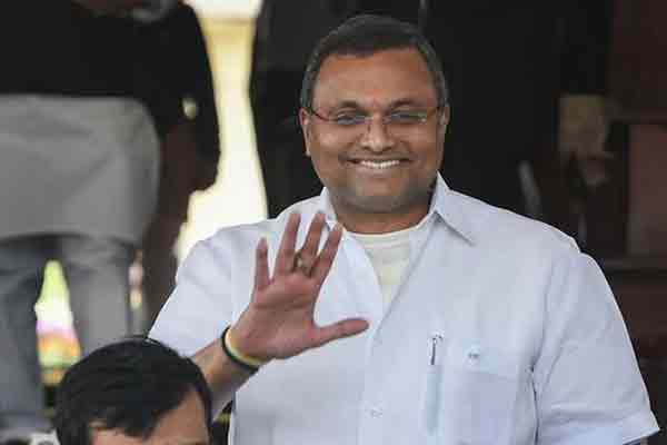 Notice to Karthi Chidambaram ..! Congress top decides
