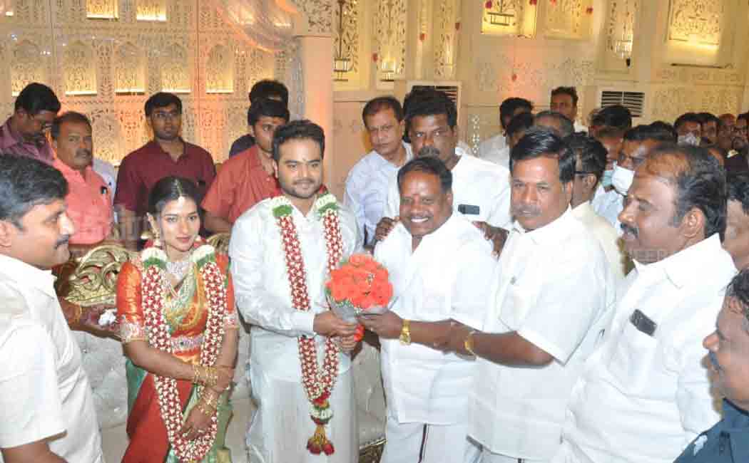 KN Nehru brother's son marriage