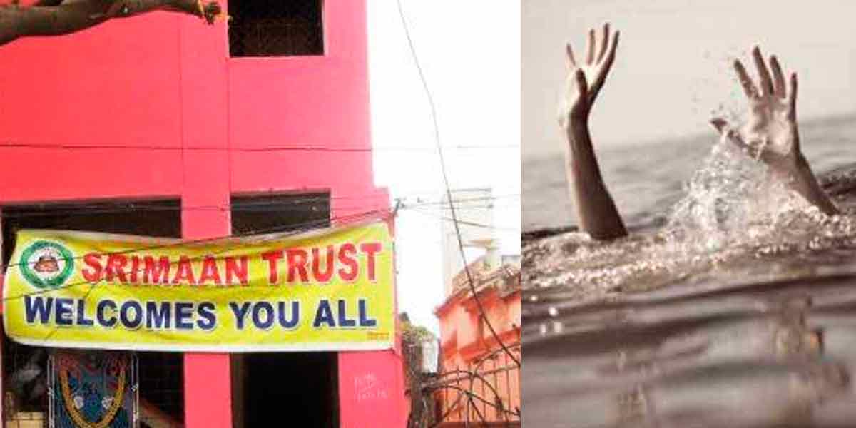 Vedic road student drowned in river; The search for the body is intense