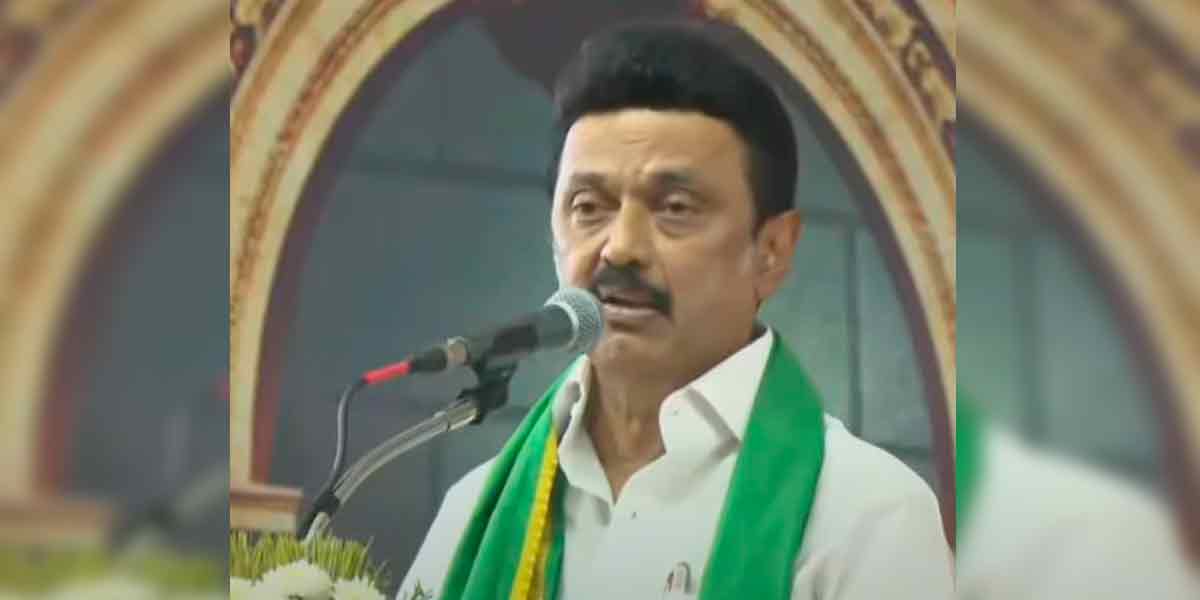'The rain is cooling the soil; The mind is also getting cold'- M.K.Stalin's speech